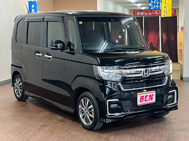 Ｎ－ＢＯＸ Ｌ＿ホンダセンシグ　純正ナビ　フルセグＴＶ　バックモニタ－　ＬＥＤライト　パワ－スライド　シートヒータ－　レーダ－クルコン　ＤＶＤ再生　ＥＴＣ（4枚目）