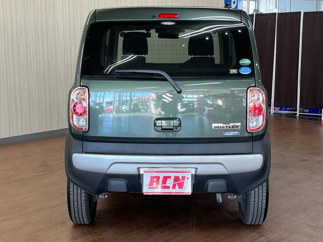 ハスラー Ｇ　Ｇ＿ディアルセンサーブレーキサポート＿社外ＳＤナビ／ワンセグＴＶ＿シートヒータ－　アイドリングストップ　プッシュスタート　スマートキー　電動格納ミラー　ドライブレコーダー　ＥＴＣ　ベンチシート（6枚目）