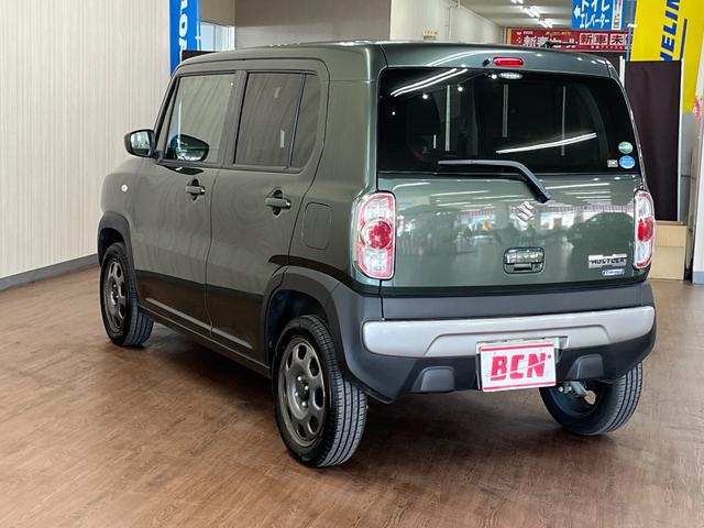 ハスラー Ｇ　Ｇ＿ディアルセンサーブレーキサポート＿社外ＳＤナビ／ワンセグＴＶ＿シートヒータ－　アイドリングストップ　プッシュスタート　スマートキー　電動格納ミラー　ドライブレコーダー　ＥＴＣ　ベンチシート（7枚目）