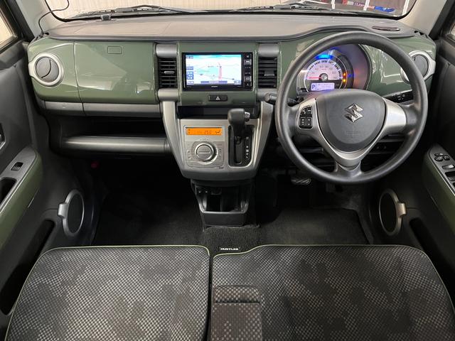 ハスラー Ｇ　Ｇ＿ディアルセンサーブレーキサポート＿社外ＳＤナビ／ワンセグＴＶ＿シートヒータ－　アイドリングストップ　プッシュスタート　スマートキー　電動格納ミラー　ドライブレコーダー　ＥＴＣ　ベンチシート（9枚目）