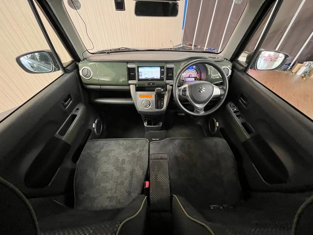 ハスラー Ｇ　Ｇ＿ディアルセンサーブレーキサポート＿社外ＳＤナビ／ワンセグＴＶ＿シートヒータ－　アイドリングストップ　プッシュスタート　スマートキー　電動格納ミラー　ドライブレコーダー　ＥＴＣ　ベンチシート（10枚目）