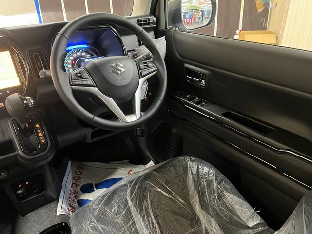 ハスラー ハイブリッドＸターボ　届出済未使用車　全方位モニター付メモリナビ／ｂｌｕｅｔｏｏｔｈ／フルセグＴＶ　レーダークルーズ　ステアリングリモコン　前席シートヒーター　ＬＥＤヘッドライト　プッシュスタート　スマートキー（12枚目）