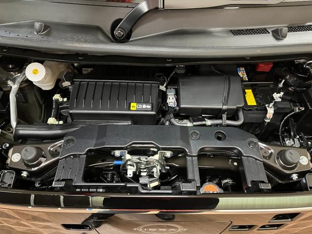 ルークス Ｘ　新車未届出車両　片側パワースライドドア　ＬＥＤヘッドライト　ステアリングリモコン　プッシュスタート　スマートキー　ウィンカー／電動格納ミラー　オートライト　ベンチシート（38枚目）