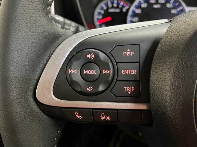 ルーミー カスタムＧ－Ｔ　登録済未使用車　ターボ　スマアシ　アイドリングストップ　９インチＤオーディオ　フルセグＴＶ　Ｂカメラ　ＢＴオーディオ　両側ＰＳＤ　ＬＥＤヘッドライト　アダプティブクルコン　前席シートＨ　ＨＤＭＩ端子（19枚目）