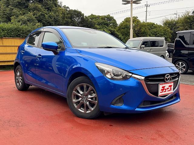 デミオ 15Sツーリング 15Sツーリング_360ビューモニター_SCBS_BSM インテリジェントキー キーフリーシステム アルミホイール 前席シートヒーター メモリナビ フルセグTV LEDヘッドライト(2枚目)