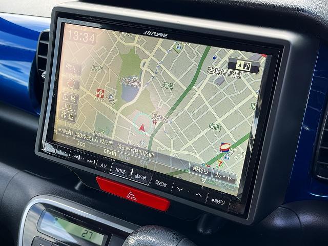 N-BOX+ G・ターボパッケージ Gターボパッケージ_社外ナビ/フルセグTV/バックカメラ 両側パワースライドドア パドルシフト クルコン HIDヘッドライト ETC(11枚目)