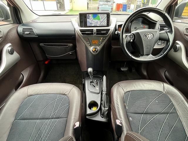 iQ 100G レザーパッケージ 100Gレザーパッケージ_純正HDDナビ_ワンセグTV プッシュスタート キーフリーリモコン シートリフター ライトレベライザー ETC(5枚目)