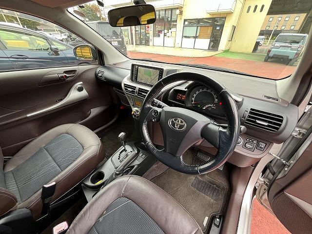 iQ 100G レザーパッケージ 100Gレザーパッケージ_純正HDDナビ_ワンセグTV プッシュスタート キーフリーリモコン シートリフター ライトレベライザー ETC(9枚目)