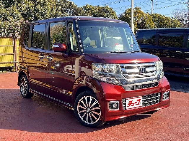 N-BOX G・ターボLパッケージ GターボLパッケージ/アンシンパッケージ/禁煙車/両側パワースライドドア/純正ナビゲーション/バックカメラ/キーフリーリモコン/プッシュスタート/HIDヘッドライト/ETC(2枚目)