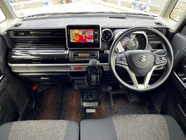 スペーシアカスタム ハイブリッドGS 禁煙車・衝突軽減ブレーキ・全方位カメラ・純正ナビ・フルセグTV・パワースライドドア・Bluetooth・LEDヘッドライト・キーフリー・フォグランプ・前後ドラレコ・パーキングソナー(3枚目)