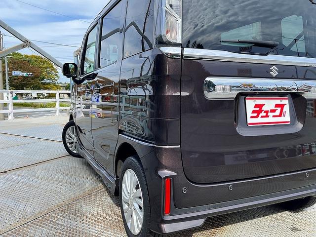 スペーシアカスタム ハイブリッドGS 禁煙車・衝突軽減ブレーキ・全方位カメラ・純正ナビ・フルセグTV・パワースライドドア・Bluetooth・LEDヘッドライト・キーフリー・フォグランプ・前後ドラレコ・パーキングソナー(53枚目)