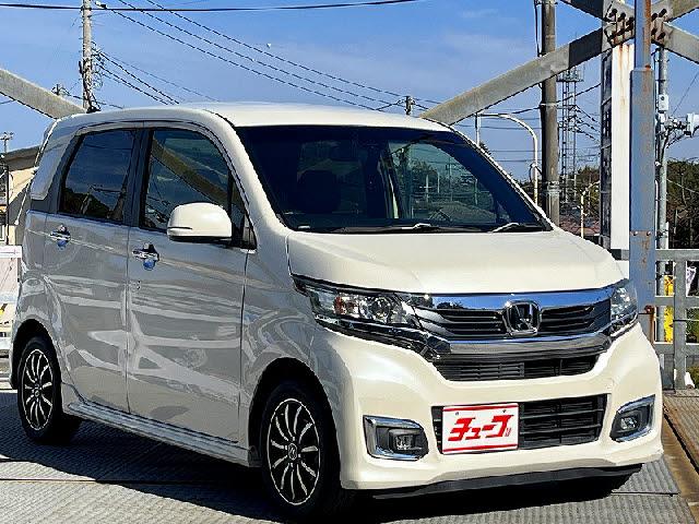 Ｎ－ＷＧＮカスタム Ｇ・ターボパッケージ　衝突軽減ブレーキ・純正ナビ・フルセグＴＶ・Ｂｌｕｅｔｏｏｔｈ・ＤＶＤ再生・バックカメラ・ＨＩＤヘッドライト・キーフリー・プッシュスタート・ＥＴＣ（2枚目）