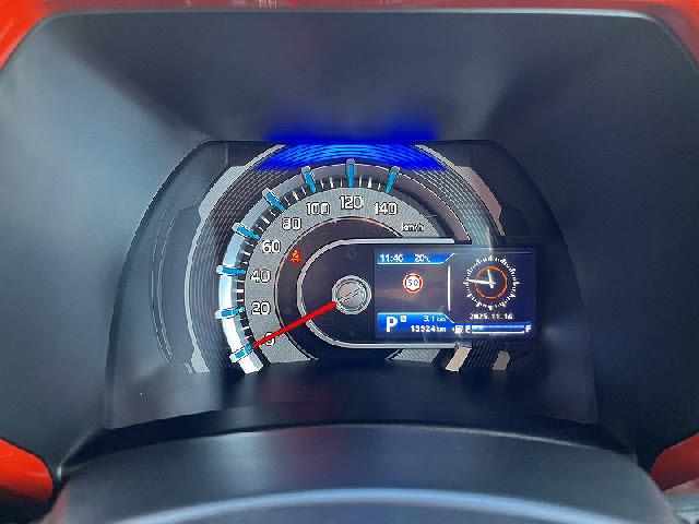 ハスラー ハイブリッドＸターボ　禁煙車・衝突軽減ブレーキ・純正９インチナビ・全方位カメラ・フルセグＴＶ・Ｂｌｕｅｔｏｏｔｈ・パーキングソナー・シートヒーター・ＬＥＤヘッドライト・キーフリー・レーダークルーズ（4枚目）