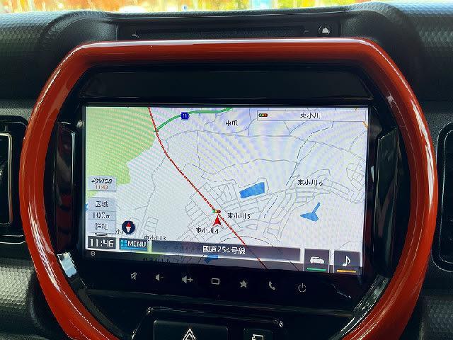 ハスラー ハイブリッドＸターボ　禁煙車・衝突軽減ブレーキ・純正９インチナビ・全方位カメラ・フルセグＴＶ・Ｂｌｕｅｔｏｏｔｈ・パーキングソナー・シートヒーター・ＬＥＤヘッドライト・キーフリー・レーダークルーズ（11枚目）