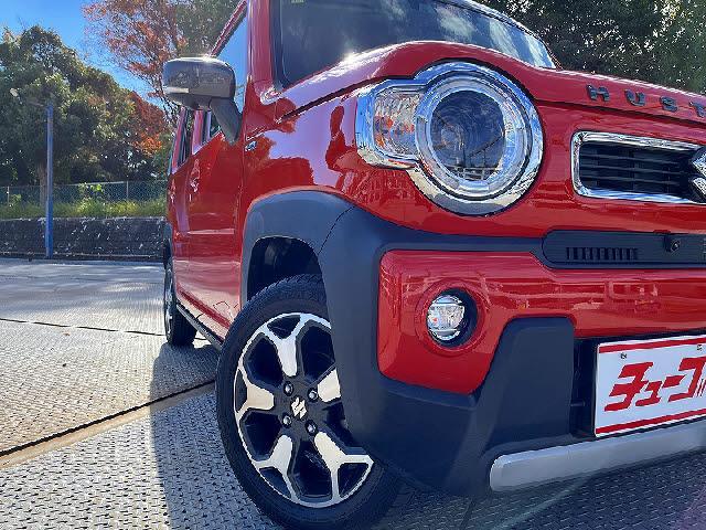 ハスラー ハイブリッドＸターボ　禁煙車・衝突軽減ブレーキ・純正９インチナビ・全方位カメラ・フルセグＴＶ・Ｂｌｕｅｔｏｏｔｈ・パーキングソナー・シートヒーター・ＬＥＤヘッドライト・キーフリー・レーダークルーズ（32枚目）