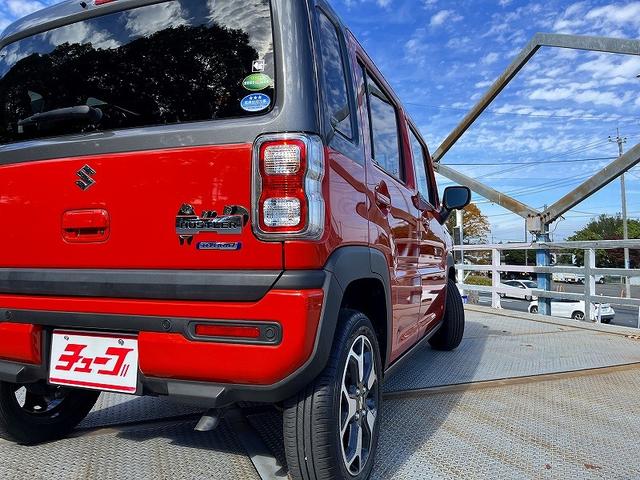 ハスラー ハイブリッドＸターボ　禁煙車・衝突軽減ブレーキ・純正９インチナビ・全方位カメラ・フルセグＴＶ・Ｂｌｕｅｔｏｏｔｈ・パーキングソナー・シートヒーター・ＬＥＤヘッドライト・キーフリー・レーダークルーズ（56枚目）