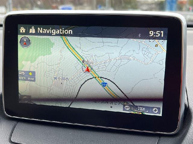 デミオ XDツーリング Lパッケージ 禁煙車・衝突軽減ブレーキ・純正ナビ・フルセグTV・Bluetooth・バックカメラ・ETC・クルーズコントロール・レザーシート・純正アルミホイール・キーフリー(11枚目)