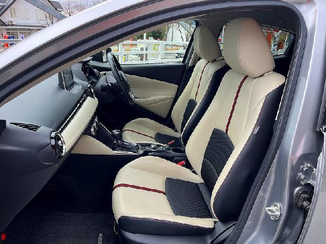 デミオ XDツーリング Lパッケージ 禁煙車・衝突軽減ブレーキ・純正ナビ・フルセグTV・Bluetooth・バックカメラ・ETC・クルーズコントロール・レザーシート・純正アルミホイール・キーフリー(18枚目)