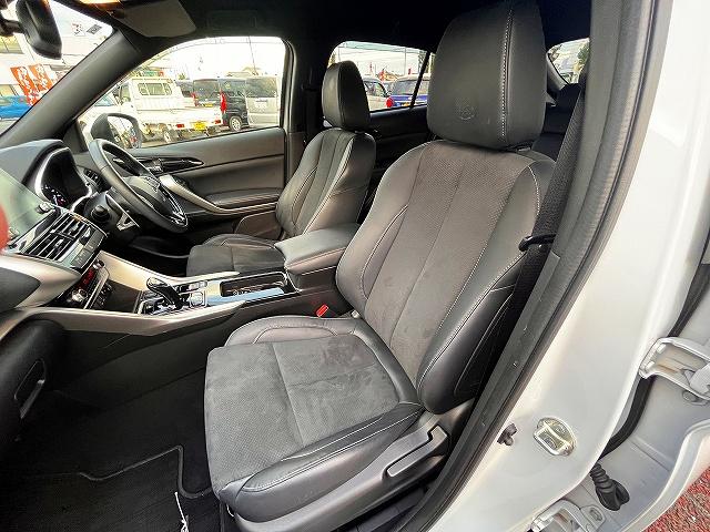 エクリプスクロスPHEV P P 衝突被害軽減ブレーキ レーザークルーズ 純正ナビゲーション 全方位モニター ハンドルヒーター 両席シートヒーター パワーシート パドルシフト LEdヘッドライト 4WD ハーフレザー(9枚目)