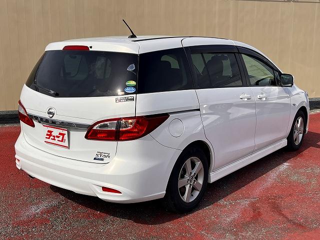 ラフェスタ ハイウェイスター ハイウェイスター 純正ナビゲーション ETC キーフリーエントリーシステム 片側パワースライドドア 横滑り防止機能 社外フリップダウンモニター アイドリングストップ 純正アルミホイール ETC(5枚目)