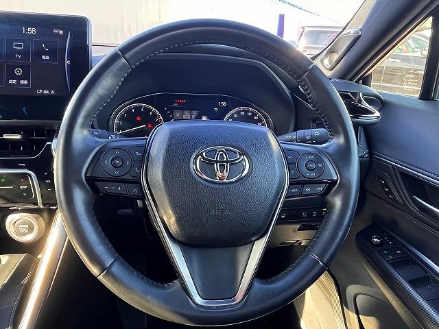 ハリアー Z レザーパッケージ Zレザーパッケージ トヨタセーフティセンス JBLサウンドシステム レザーシート クルコン 横滑り防止機能 パワーバックドア シートヒーター ステアリングヒーター 全方位モニター 純正ナビ ETC(17枚目)