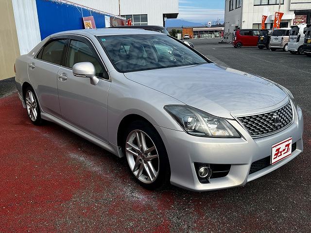 クラウン アスリート アスリート 純正HDDナビゲーション バックカメラ 前席パワーシート オートライト キーフリーエントリーシステム プッシュエンジンスタート クルーズコントロール HIDヘッドライト ETC(2枚目)