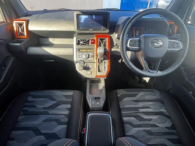 タフト Ｇターボ　Ｇターボ　社外ナビゲーション　バックカメラ　シートヒーター　前席シートヒーター　電動パーキング　ガラスルーフ　クルーズコントロール　ステアリングリモコン　キーフリーエントリーシステム　プッシュスタート（4枚目）