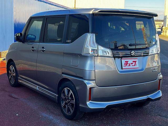 ソリオバンディット ハイブリッドＭＶ　ハイブリッドＭＶ　デュアルカメラパッケージ　車線逸脱アラート　ハイビームアシスト　片側パワースライドドア　横滑り防止機能（6枚目）