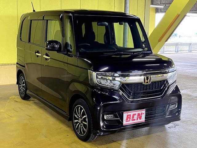 Ｎ－ＢＯＸカスタム Ｇ・Ｌホンダセンシング　ナビ　フルセグＴＶ　ＤＶＤ再生　ＥＴＣ車載器　バックカメラ　　両側パワースライドドア　前席シートヒーター　プッシュスタート　キーフリー　ＬＥＤヘッドライト　クルコン　ＵＳＢソケット（3枚目）