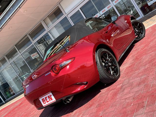 ロードスター ＲＳ　ＲＳ　純正ナビ　ＴＶ　クルーズコントロール　シートヒーター　ＲＥＣＡＲＯハーフレザーシート　ＬＥＤヘッドライト　ＥＴＣ　ＵＳＢ　Ｂｌｕｅｔｏｏｔｈ（4枚目）