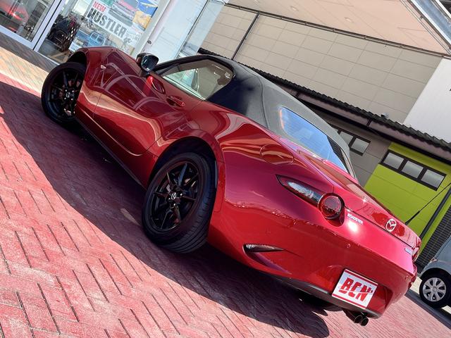 ロードスター ＲＳ　ＲＳ　純正ナビ　ＴＶ　クルーズコントロール　シートヒーター　ＲＥＣＡＲＯハーフレザーシート　ＬＥＤヘッドライト　ＥＴＣ　ＵＳＢ　Ｂｌｕｅｔｏｏｔｈ（6枚目）