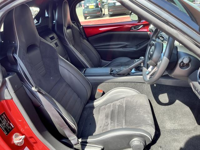 ロードスター ＲＳ　ＲＳ　純正ナビ　ＴＶ　クルーズコントロール　シートヒーター　ＲＥＣＡＲＯハーフレザーシート　ＬＥＤヘッドライト　ＥＴＣ　ＵＳＢ　Ｂｌｕｅｔｏｏｔｈ（9枚目）