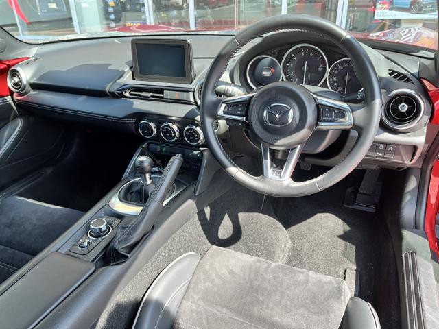 ロードスター ＲＳ　ＲＳ　純正ナビ　ＴＶ　クルーズコントロール　シートヒーター　ＲＥＣＡＲＯハーフレザーシート　ＬＥＤヘッドライト　ＥＴＣ　ＵＳＢ　Ｂｌｕｅｔｏｏｔｈ（11枚目）