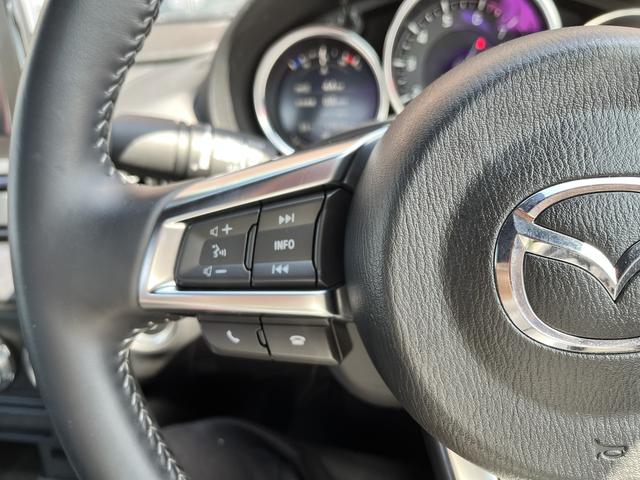 ロードスター ＲＳ　ＲＳ　純正ナビ　ＴＶ　クルーズコントロール　シートヒーター　ＲＥＣＡＲＯハーフレザーシート　ＬＥＤヘッドライト　ＥＴＣ　ＵＳＢ　Ｂｌｕｅｔｏｏｔｈ（14枚目）