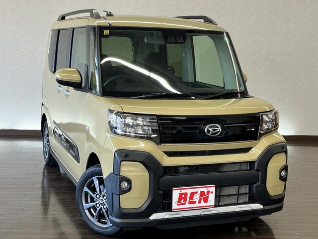 タント ファンクロス　ベース＿Ｗパワスラ　社外ナビ　両側パワースライドドア　ＬＥＤライト　スマートアシスト　シートヒーター　ルーフレール　ＣＤ　コーナーセンサー　電子パーキング（3枚目）