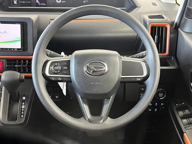 タント ファンクロス　ベース＿Ｗパワスラ　社外ナビ　両側パワースライドドア　ＬＥＤライト　スマートアシスト　シートヒーター　ルーフレール　ＣＤ　コーナーセンサー　電子パーキング（15枚目）