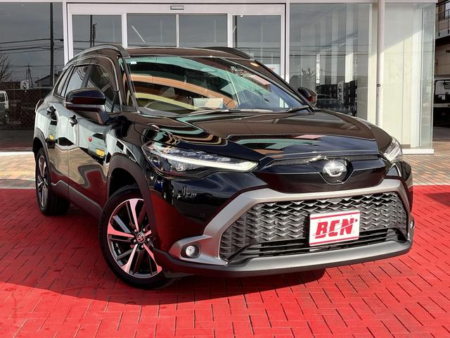 カローラクロス ハイブリッド　Ｚ　ハイブリッドＺ＿純正１０．５インチナビ　ＴＶ　バックカメラ　ＥＴＣ２．０　パワーバックドア　レーダークルーズコントロール　シートヒーター　ＬＥＤヘッドライト　パワーシート　Ｂｌｕｅｔｏｏｔｈ　ＵＳＢ（3枚目）