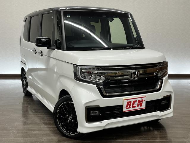 Ｎ－ＢＯＸカスタム Ｌターボ　両側パワスラ　ナビ　フルセグＴＶ　ＥＴＣ　ドラレコ　シートヒーター　アイドリングストップ　バックカメラ　追従型クルコン　電子パーキング　ブレーキホールド　ＣＤ　ＤＶＤ　Ｂｌｕｅｔｏｏｔｈ　ステリモ（12枚目）