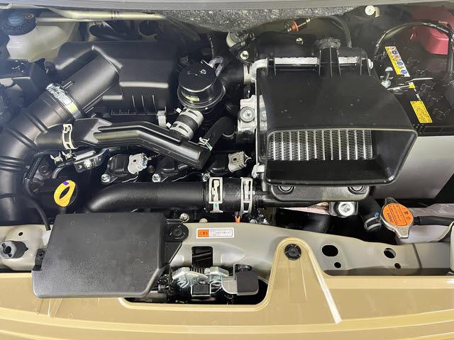 タント ファンクロスターボリミテッド　登録届出済未使用車　ターボ　車検：令和１０年９月　衝突軽減　ＬＥＤ　両側パワースライドドア　９インチＤオーディオ　フルセグＴＶ　全方位カメラ　シートヒーター　ウェルカムオープン（28枚目）