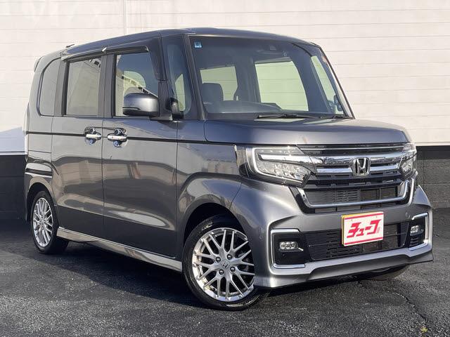 N-BOXカスタム Lターボ カスタムLターボ_純正ナビ/フルセグTV_Bモニター_両側パワースライドドア_ホンダセンシング_LEDヘッドライト_前後ドライブレコーダー_クルーズコントロール_ハーフレザーシート_前後シートヒーター(2枚目)