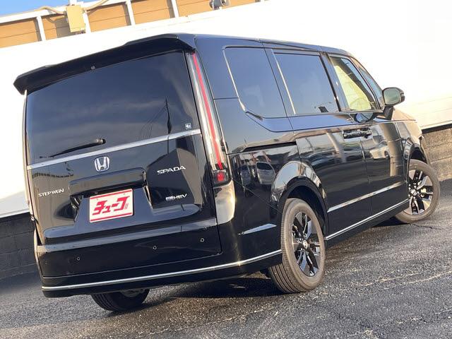 ステップワゴン e:HEVスパーダ スパーダeHEV_FDモニター_ナビ_11.4型ディスプレイオーディオナビ_クルーズコントロール_両側パワースライドドア_ハーフレザーシート_シートヒーター_後席オートエアコン_シートバックテーブル(5枚目)