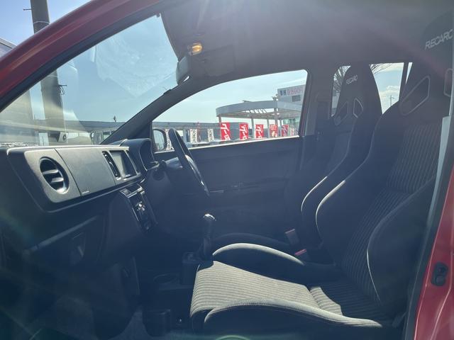 アルトワークス ベースグレード ベース_5速MT_純正レカロシート_社外ナビ/フルセグTV_Bluetooth_LEDヘッドライト(14枚目)