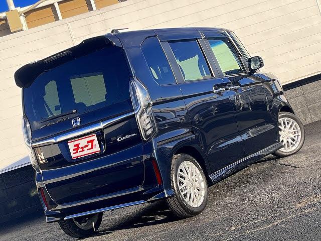 Ｎ－ＢＯＸカスタム Ｌターボ＿ホンダセンシング　カスタムＬターボ＿ホンダセンシング＿純正ナビ／フルセグＴＶ＿バックモニター＿両側パワースライドドア＿前後ドライブレコーダー＿シートヒーター＿クルーズコントロール＿ステアリングリモコン電子パーキング（5枚目）