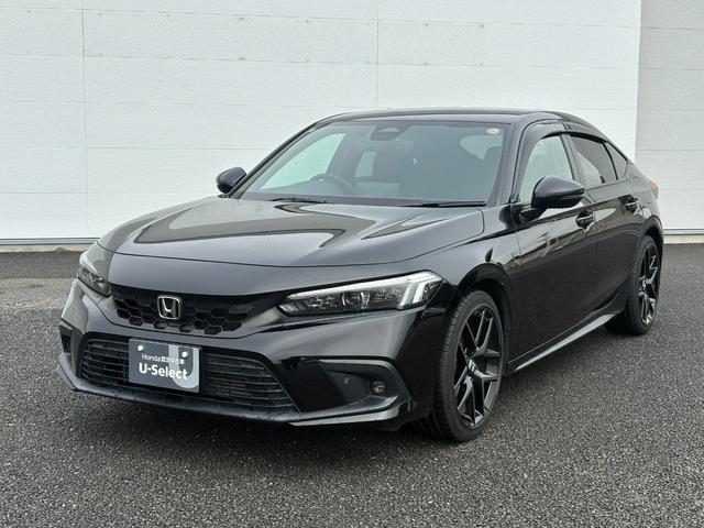 シビック EX 1オーナー・センシング純正ナビBカメラETC アルミホイール フルセグ シートヒーター オートクルーズコントロール ターボ アイドリングストップ 衝突防止システム LEDヘッドランプ スマートキー(7枚目)