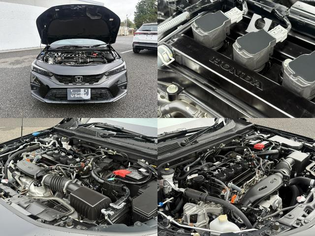 シビック EX 1オーナー・センシング純正ナビBカメラETC アルミホイール フルセグ シートヒーター オートクルーズコントロール ターボ アイドリングストップ 衝突防止システム LEDヘッドランプ スマートキー(22枚目)