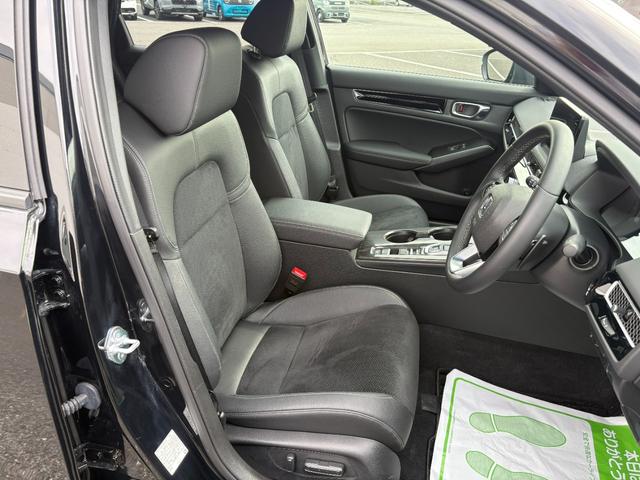 シビック e:HEVEX ホンダセンシング純正ナビBカメラ ETC サンルーフ アルミホイール フルセグ シートヒーター オートクルーズコントロール アイドリングストップ 衝突防止システム LEDヘッドランプ パワーシート(18枚目)