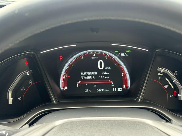 シビック ハッチバック ホンダセンシング純正ナビBカメラ ETC アルミホイール フルセグ シートヒーター オートクルーズコントロール ターボ DVD再生 アイドリングストップ 衝突防止システム LEDヘッドランプ エアコン(35枚目)