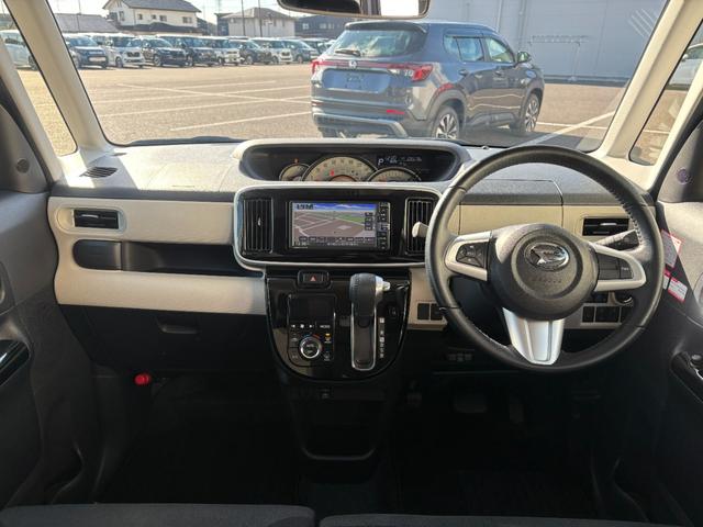 ムーヴキャンバス ＧブラックインテリアＶＳＳＡＩＩＩ　ワンオーナー車メモリーナビＢカメラ（3枚目）