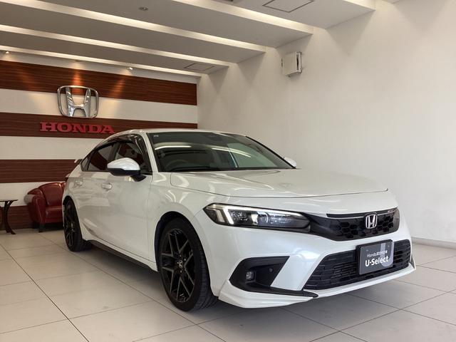 シビック EX Rカメ パーキングセンサー 衝突被害軽減ブレーキ スマートキーシステム パワ-シ-ト 1オーナー車 USB LEDライト 地デジフルセグ ナビTV シートH オートエアコン キーフリー Dレコ(3枚目)