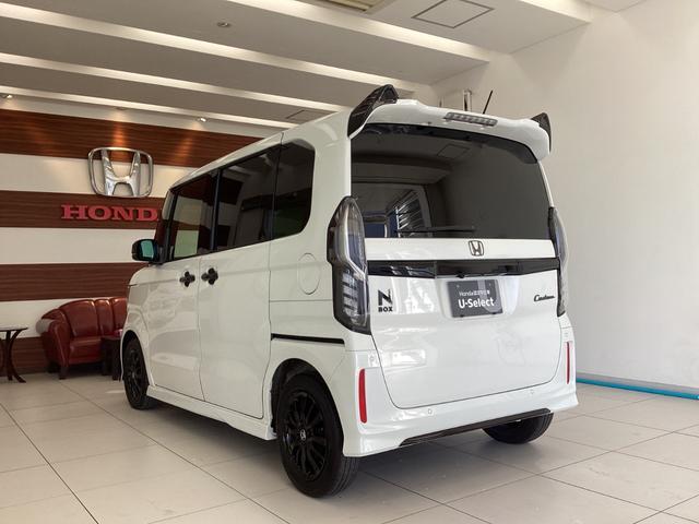 Ｎ－ＢＯＸカスタム Ｌスタイル＋ブラック　衝突軽減ブレ－キ　パーキングセンサー　ＤＶＤ再生　横滑り防止　シ－トヒ－タ－　クルーズコントロール　ＬＥＤライト　ナビＴＶ　地デジ　スマキー　フルオートエアコン　ＡＢＳ　Ｒカメ（6枚目）